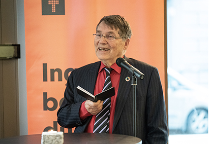 Brosteinprisen, Gunnar St&aring;lsett. Foto: Torstein Ihle