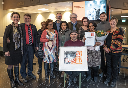 Brosteinprisen, Gunnar St&aring;lsett. Foto: Torstein Ihle