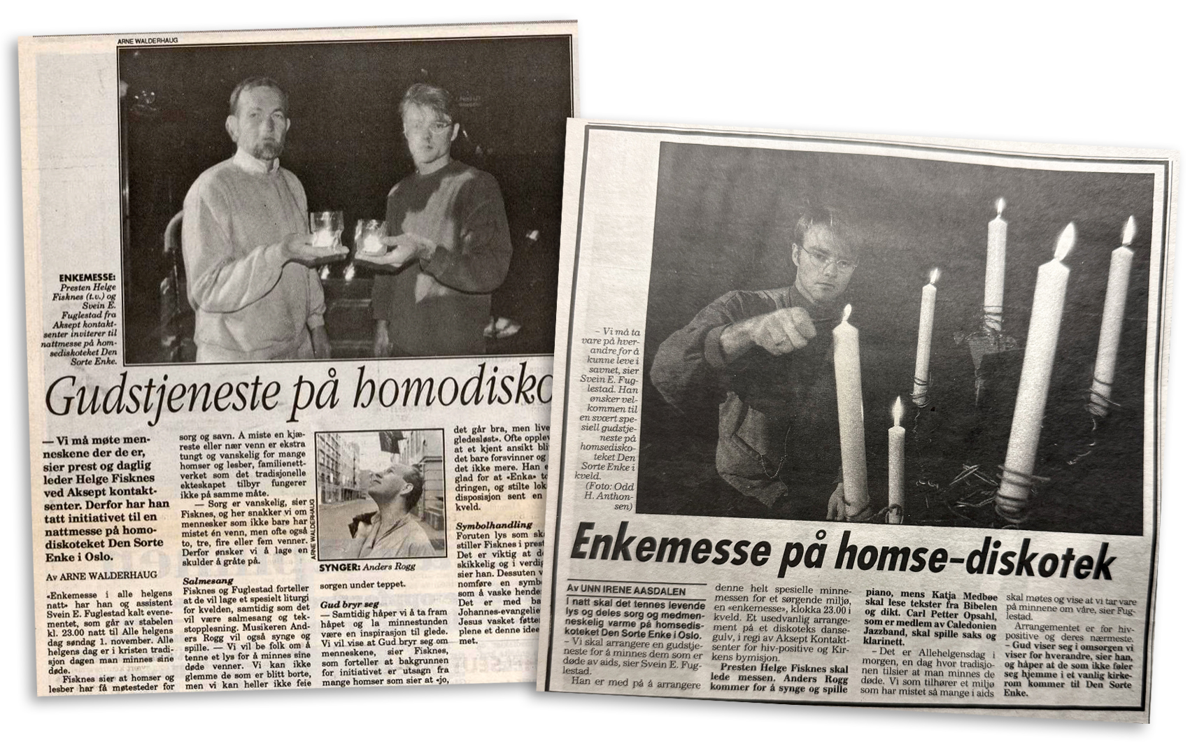 Svein Fuglestad. Foto: Privat / Faksimilie