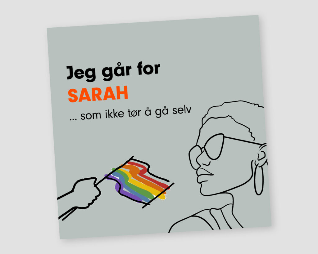 Pride Kampanje: Jeg får for...