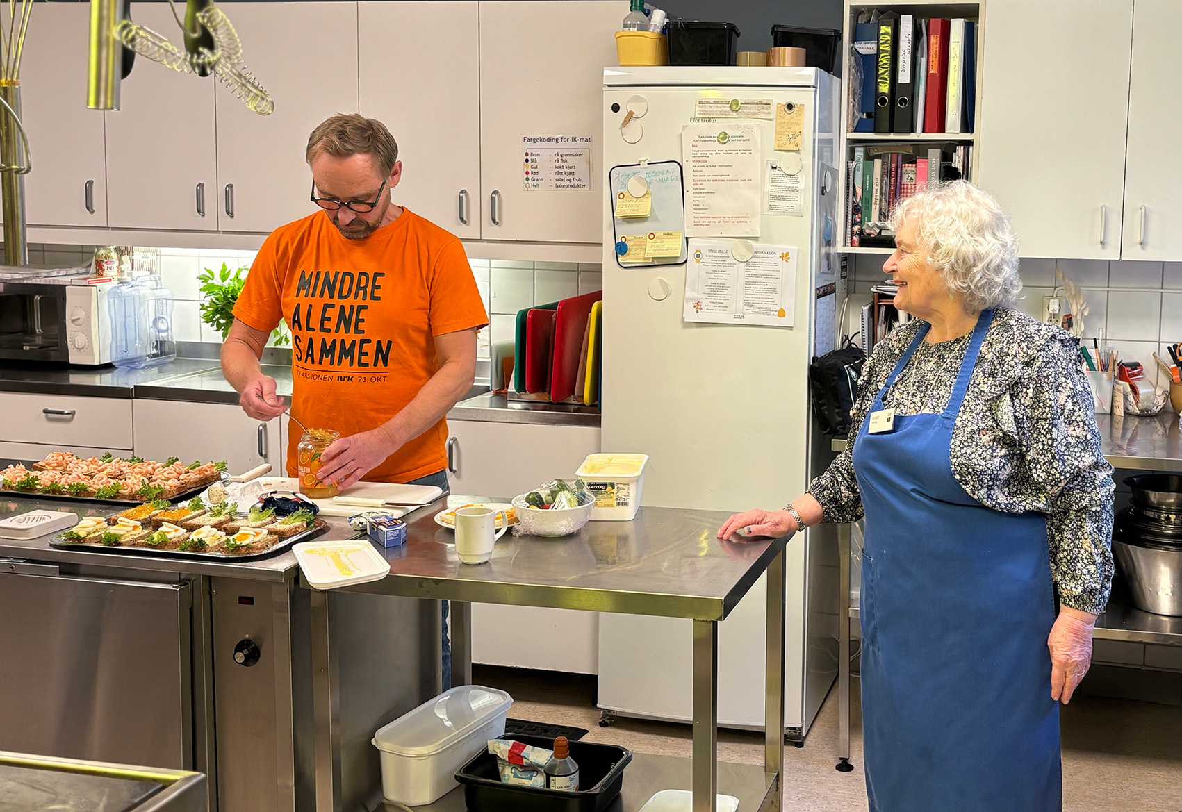 Randi Eriksen, frivillig St. Hanshaugen seniorsenter