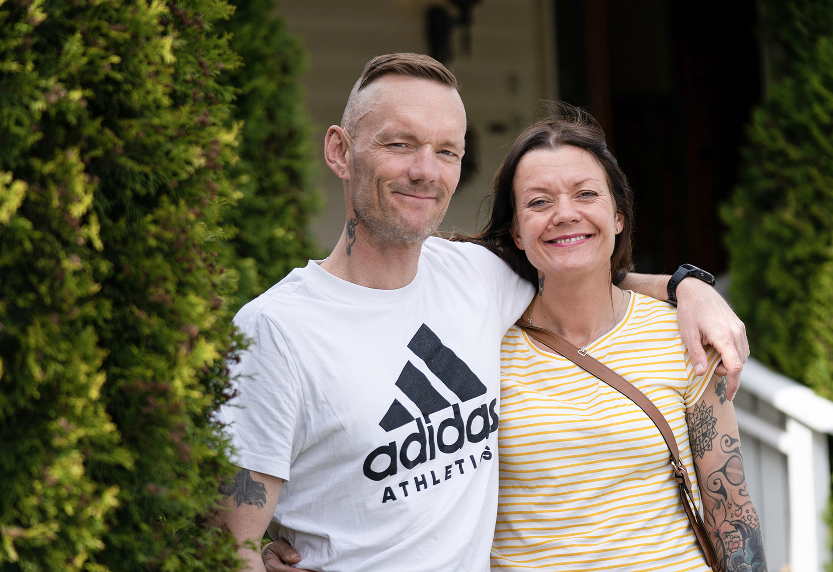 Line og Richard, Orgosenteret