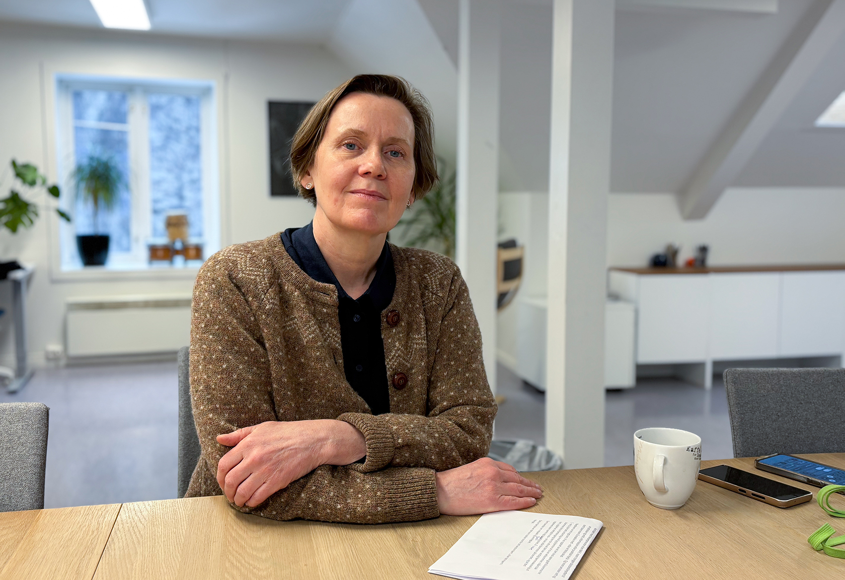 avdelingsleder Amy Medin i Nadheim, Oslo.