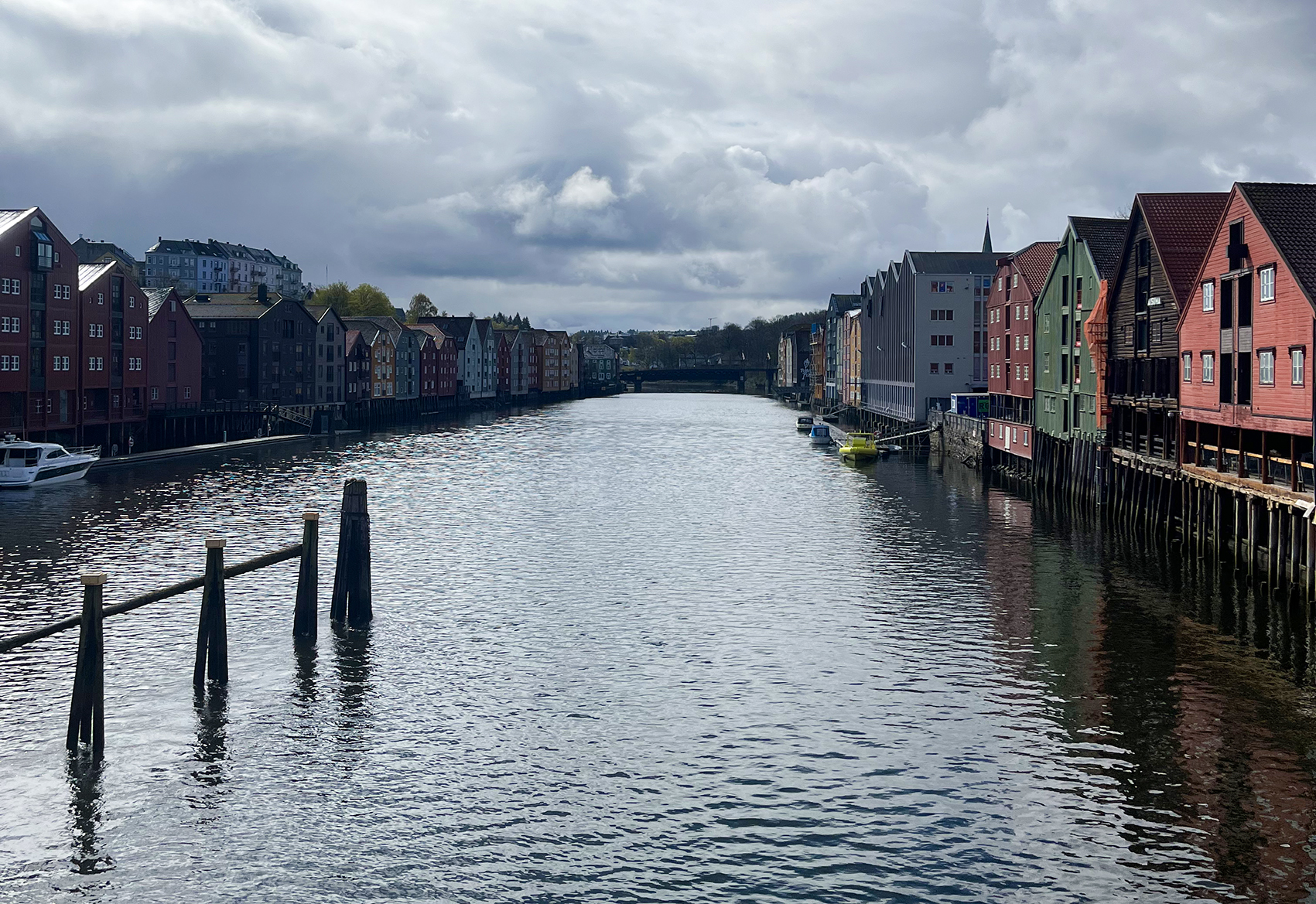 Mann om bord, Trondheim.