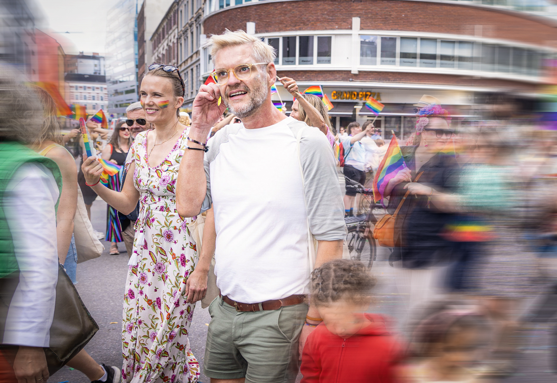 Henning Meling (Kirkens Bymisjon). Pride. Foto: Torstein Ihle