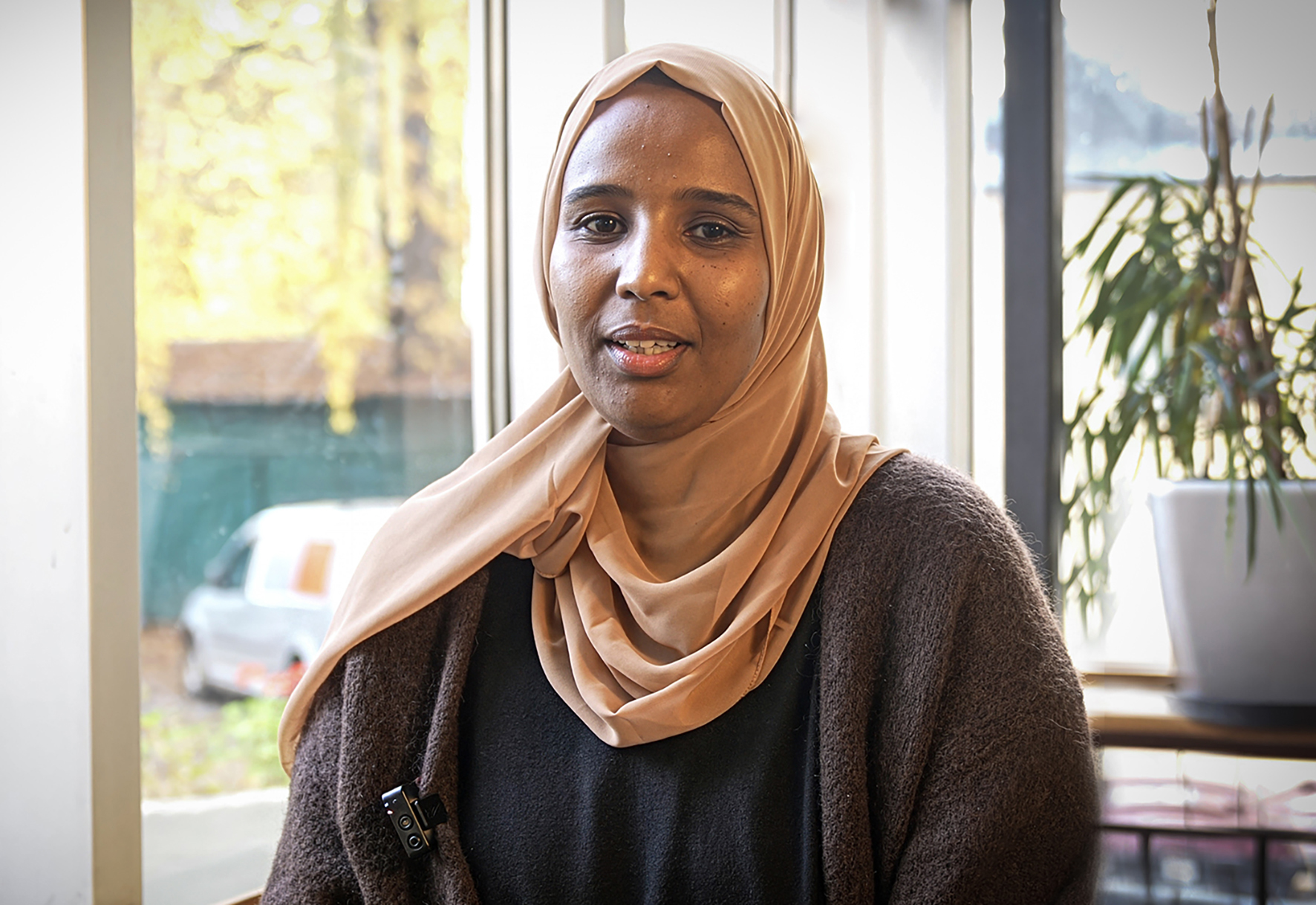 Marian Hussein (SV). Hets og hatytringer. Foto: Torstein Ihle