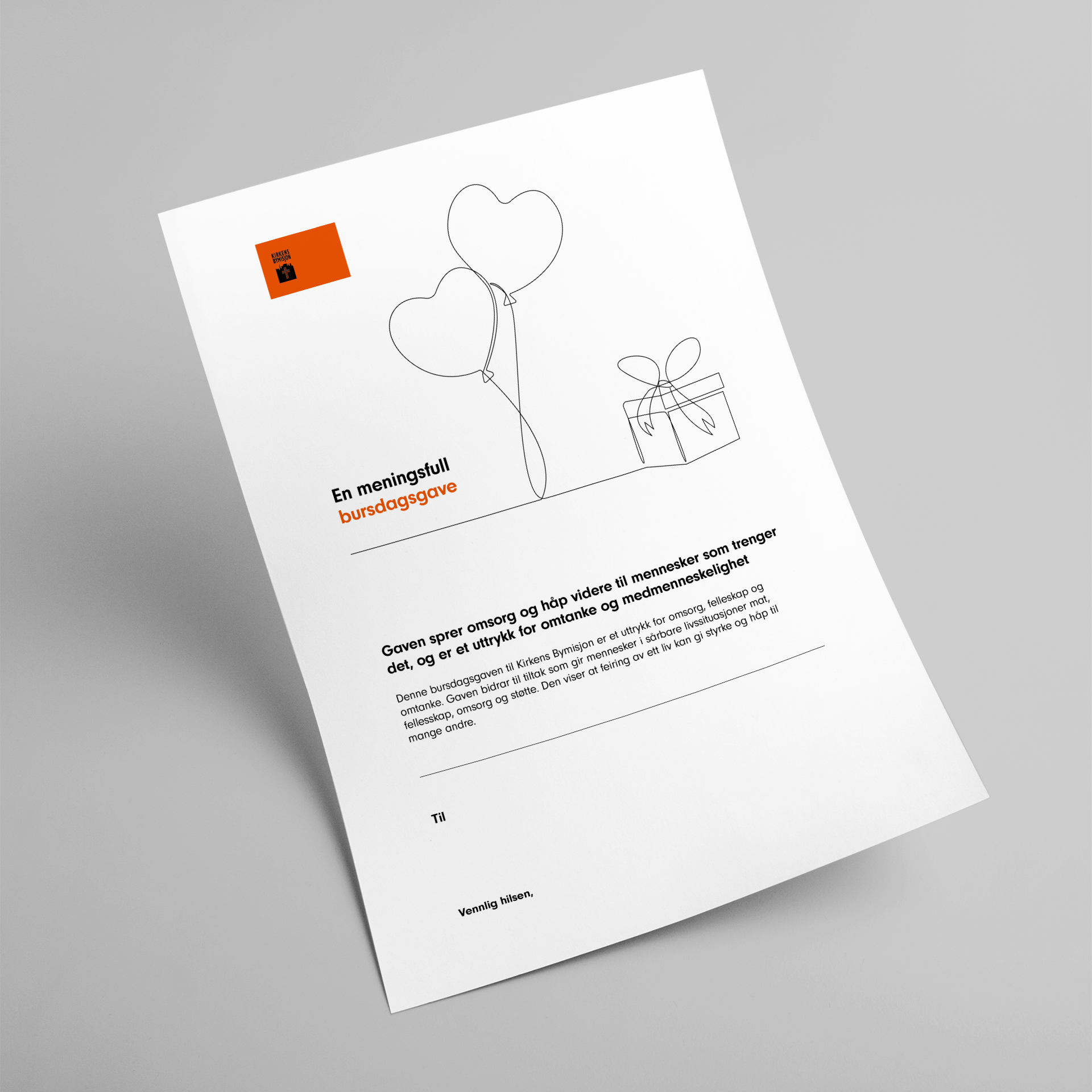 Gi en meningsfull bursdagsgave